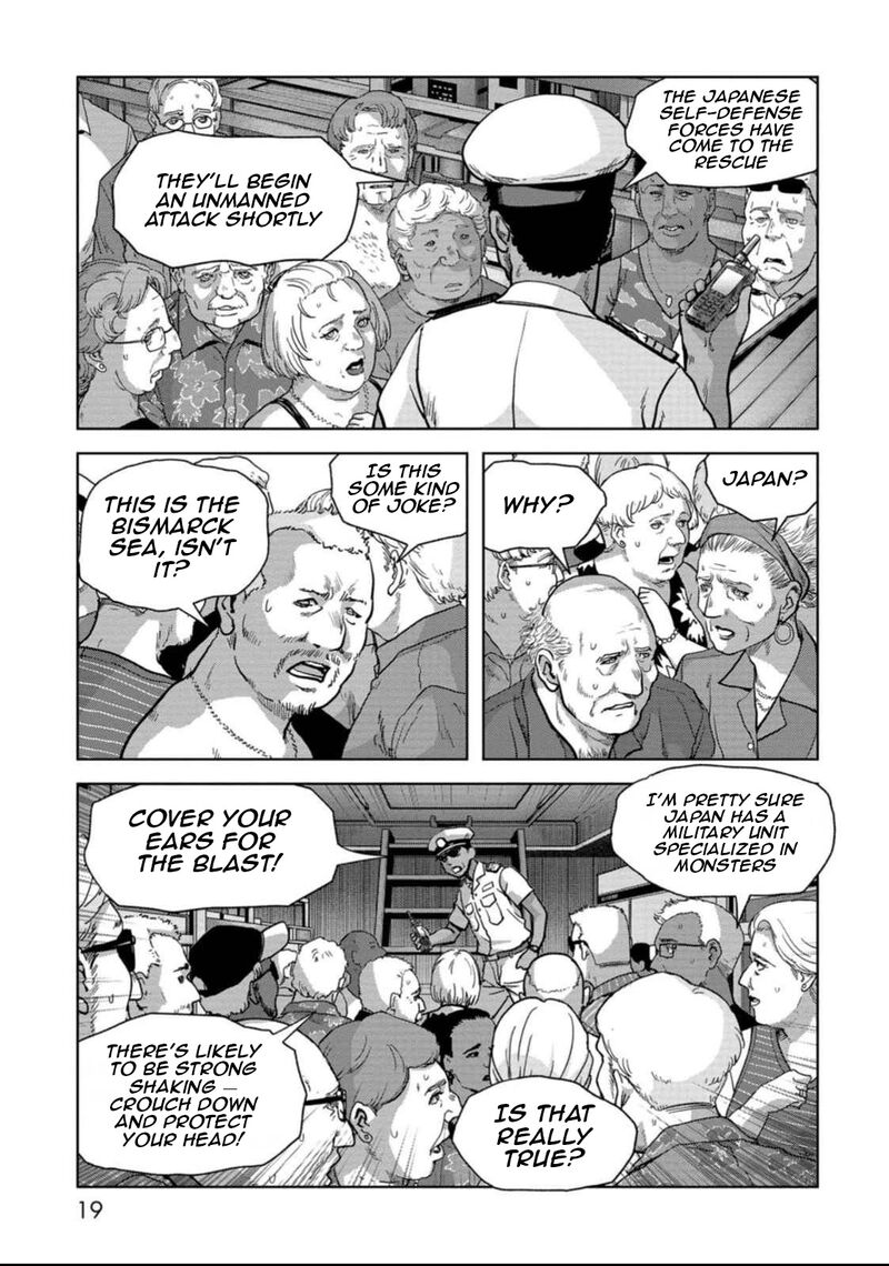 Kaijuu Jieitai Task Force For Paranormal Disaster Management Chapter 49 Page 21
