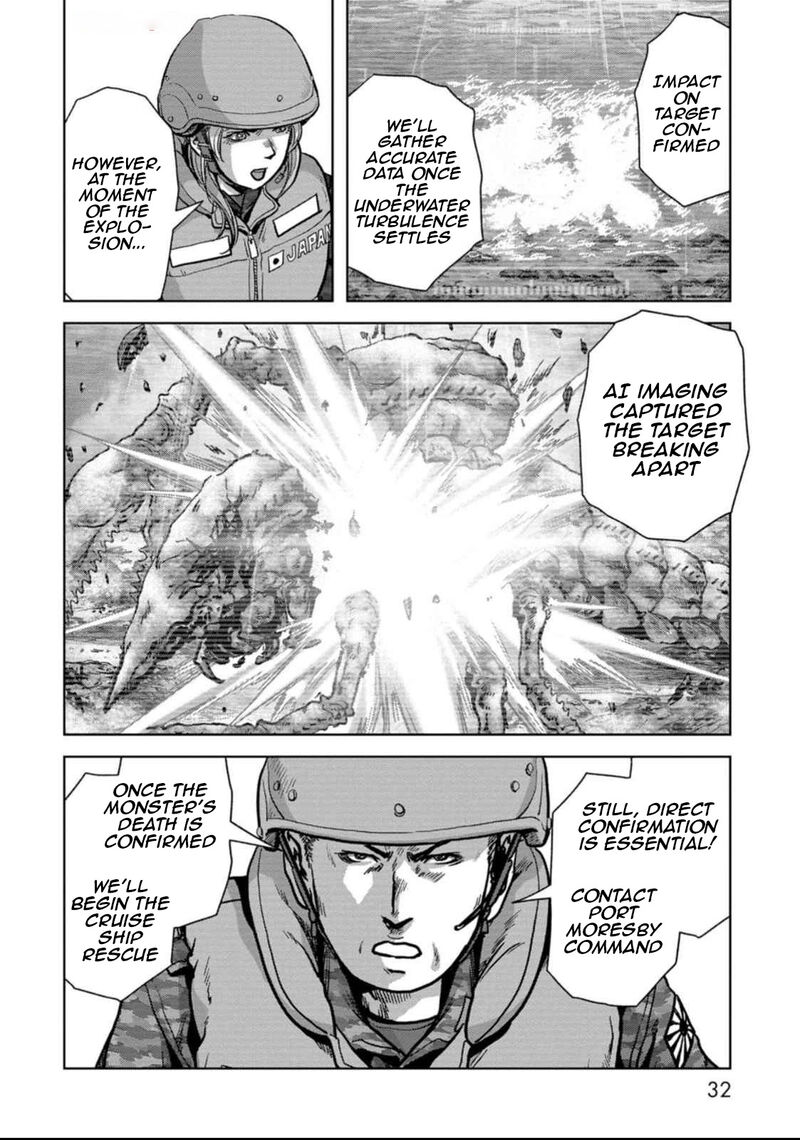 Kaijuu Jieitai Task Force For Paranormal Disaster Management Chapter 49 Page 34