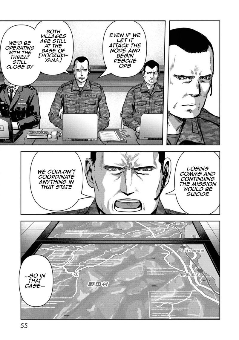 Kaijuu Jieitai Task Force For Paranormal Disaster Management Chapter 52 Page 55