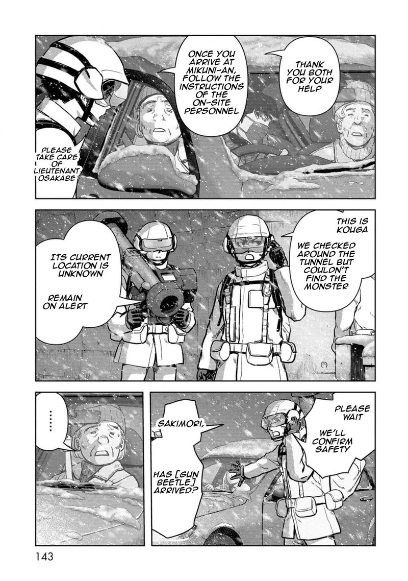 Kaijuu Jieitai Task Force For Paranormal Disaster Management Chapter 53 Page 62