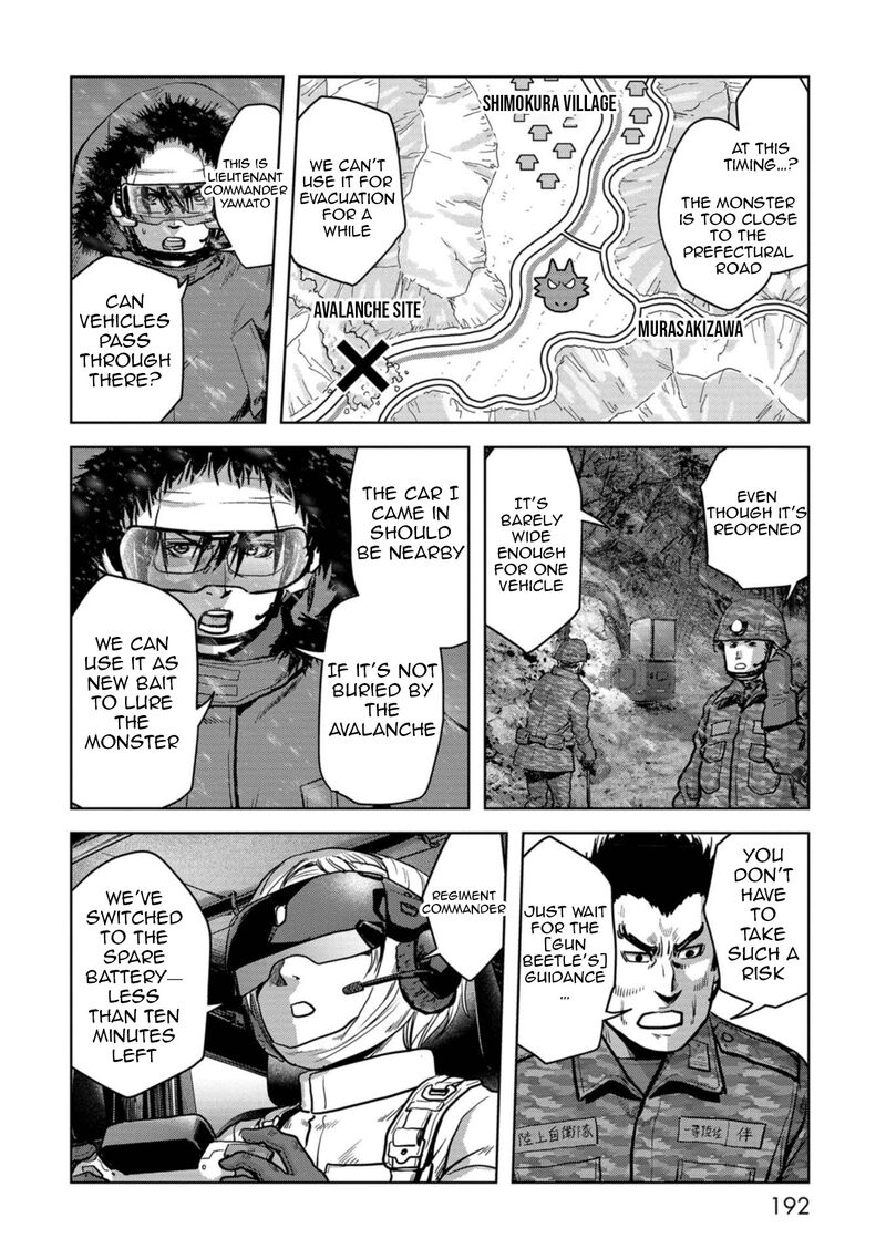 Kaijuu Jieitai Task Force For Paranormal Disaster Management Chapter 57 Page 35