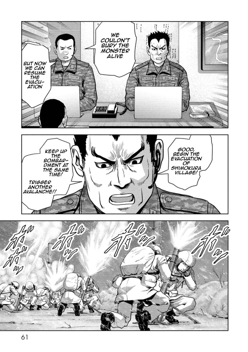 Kaijuu Jieitai Task Force For Paranormal Disaster Management Chapter 58 Page 61