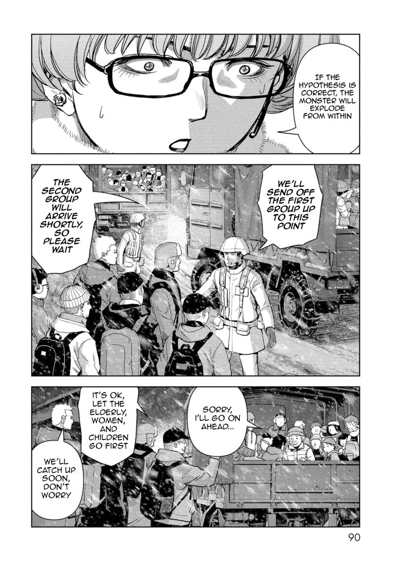 Kaijuu Jieitai Task Force For Paranormal Disaster Management Chapter 58 Page 89