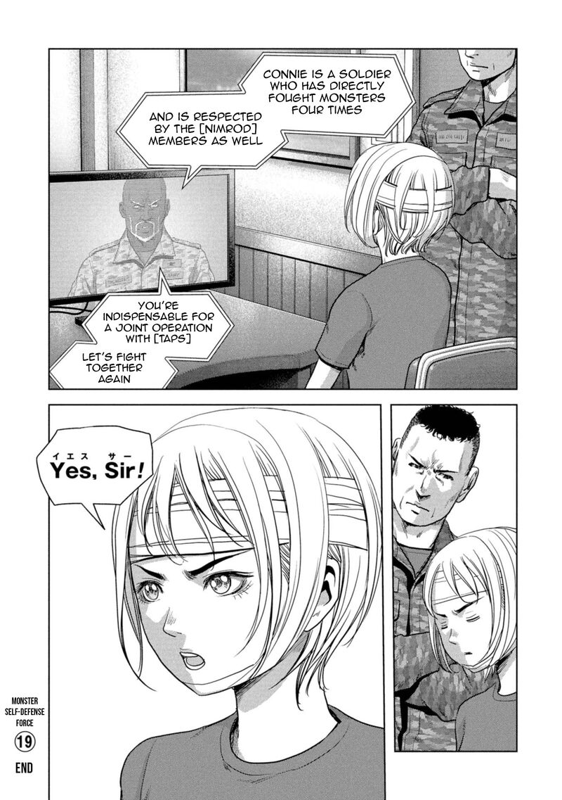 Kaijuu Jieitai Task Force For Paranormal Disaster Management Chapter 60 Page 77