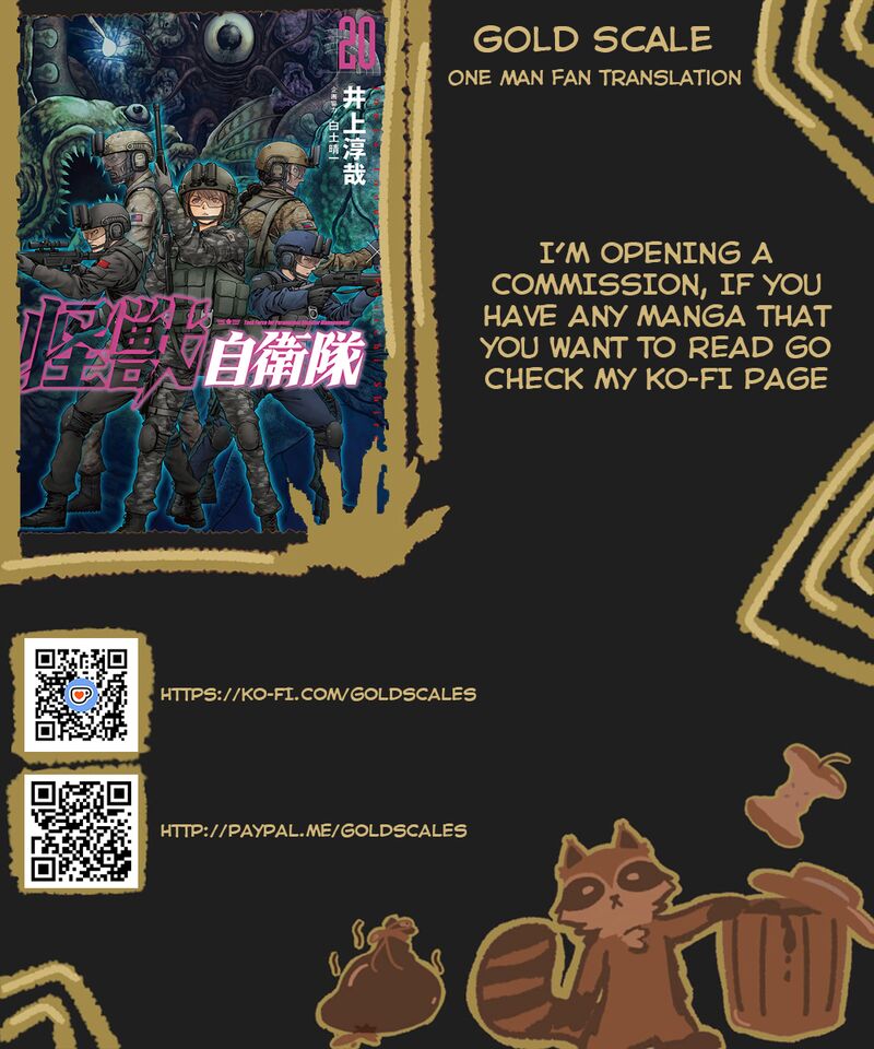 Kaijuu Jieitai Task Force For Paranormal Disaster Management Chapter 61 Page 1