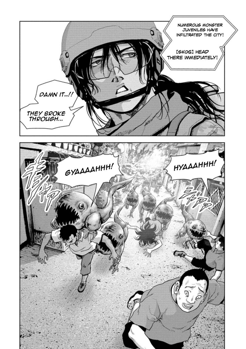 Kaijuu Jieitai Task Force For Paranormal Disaster Management Chapter 61 Page 34