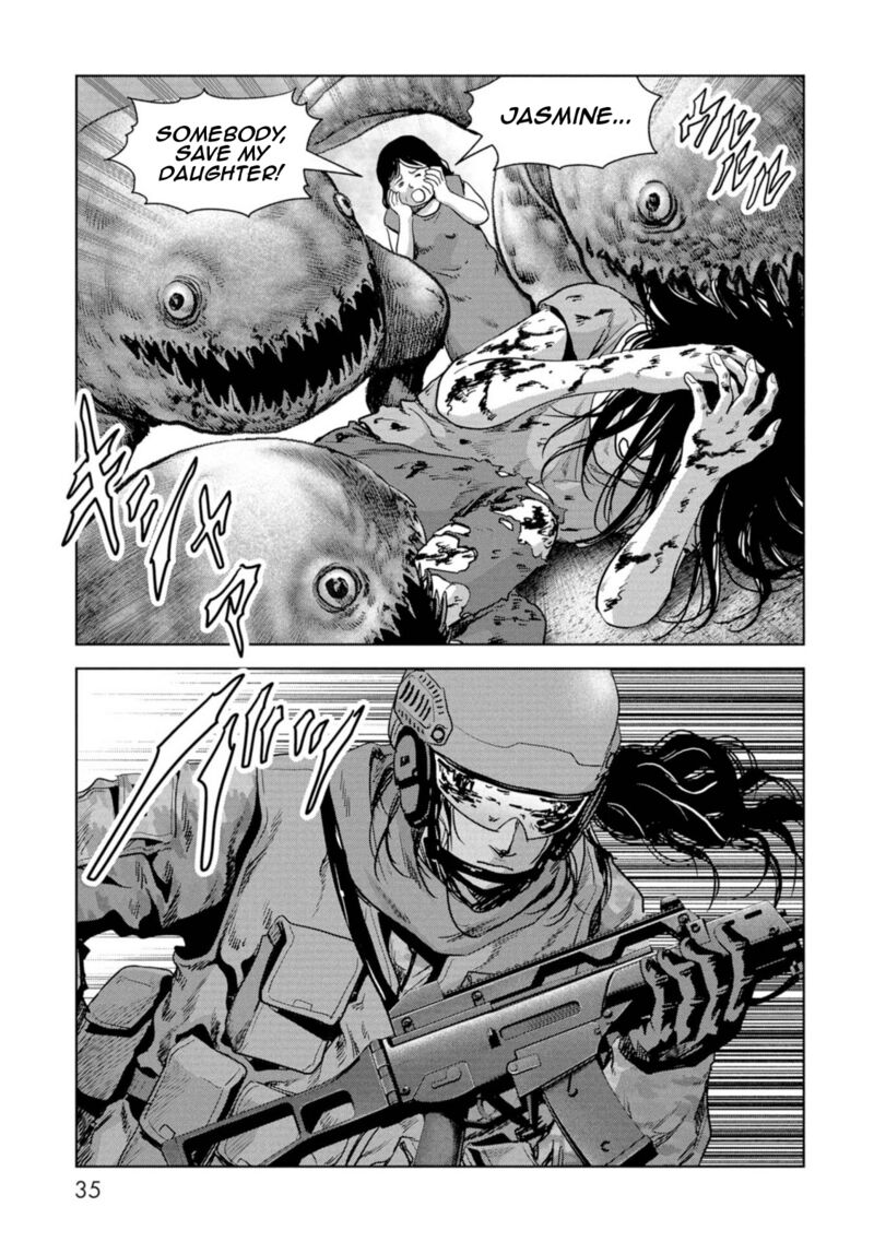 Kaijuu Jieitai Task Force For Paranormal Disaster Management Chapter 61 Page 37