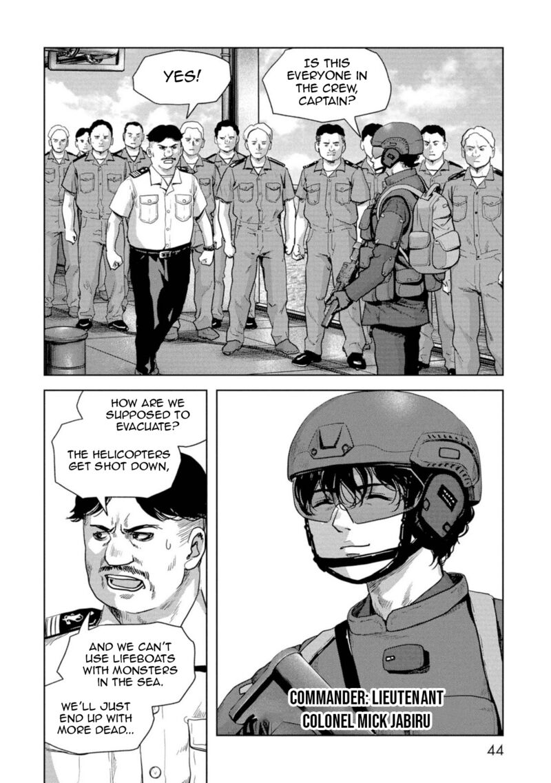 Kaijuu Jieitai Task Force For Paranormal Disaster Management Chapter 61 Page 46