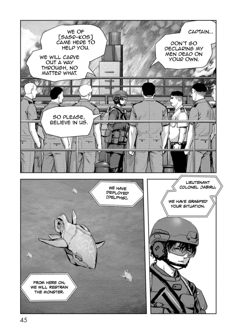 Kaijuu Jieitai Task Force For Paranormal Disaster Management Chapter 61 Page 47