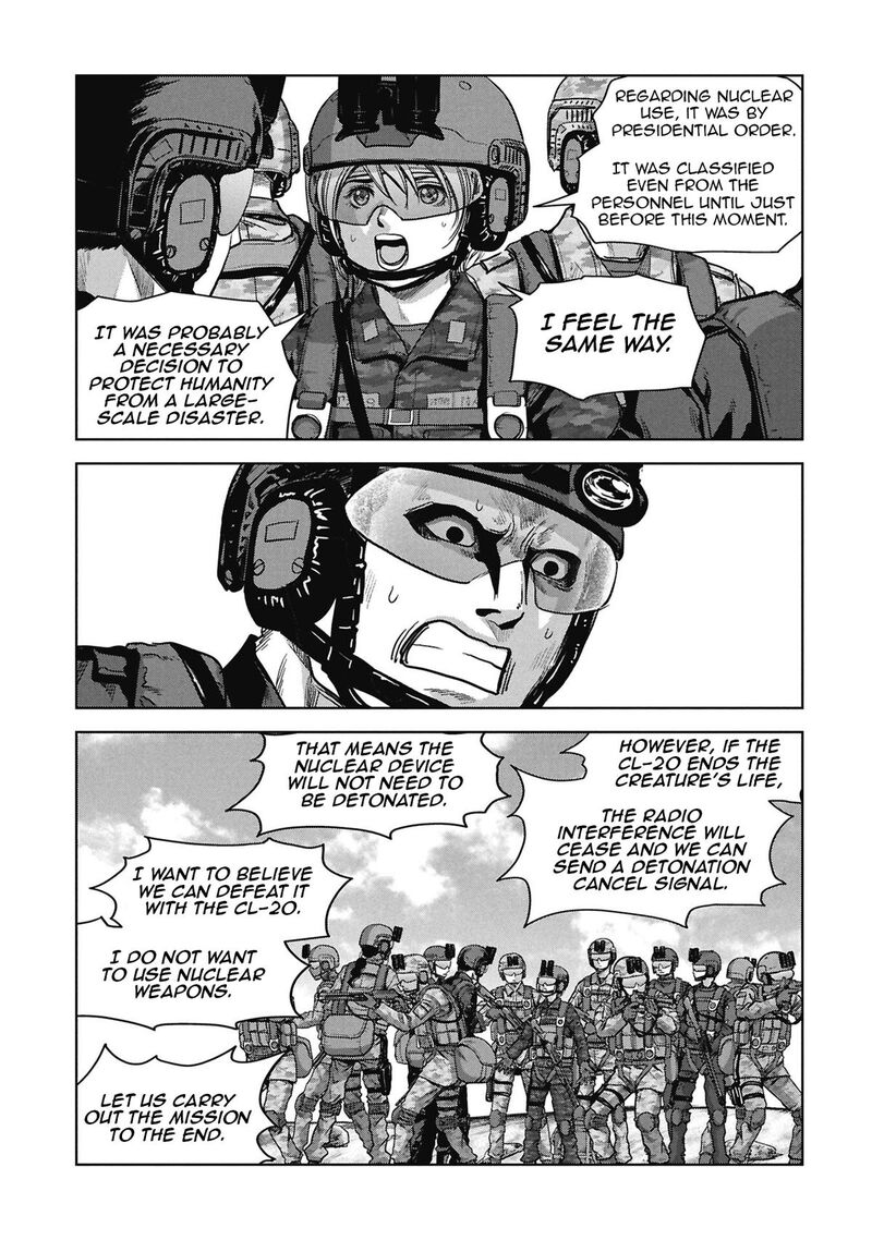 Kaijuu Jieitai Task Force For Paranormal Disaster Management Chapter 67 Page 27