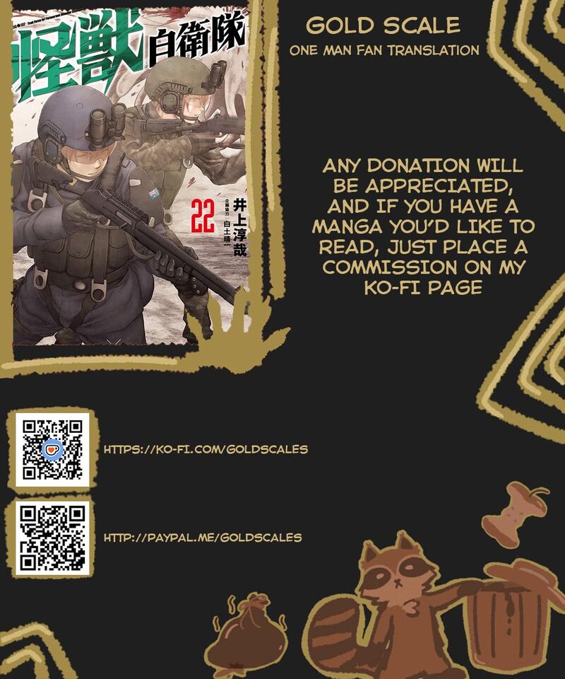 Kaijuu Jieitai Task Force For Paranormal Disaster Management Chapter 72 Page 1