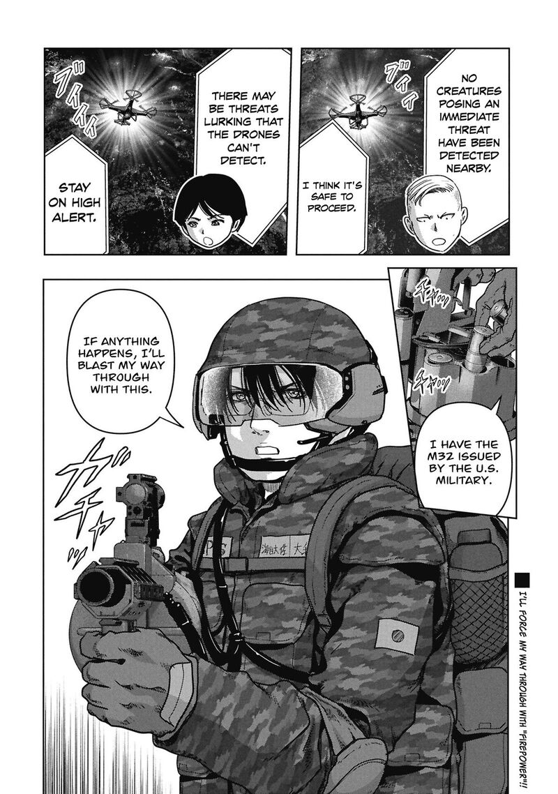 Kaijuu Jieitai Task Force For Paranormal Disaster Management Chapter 77 Page 58