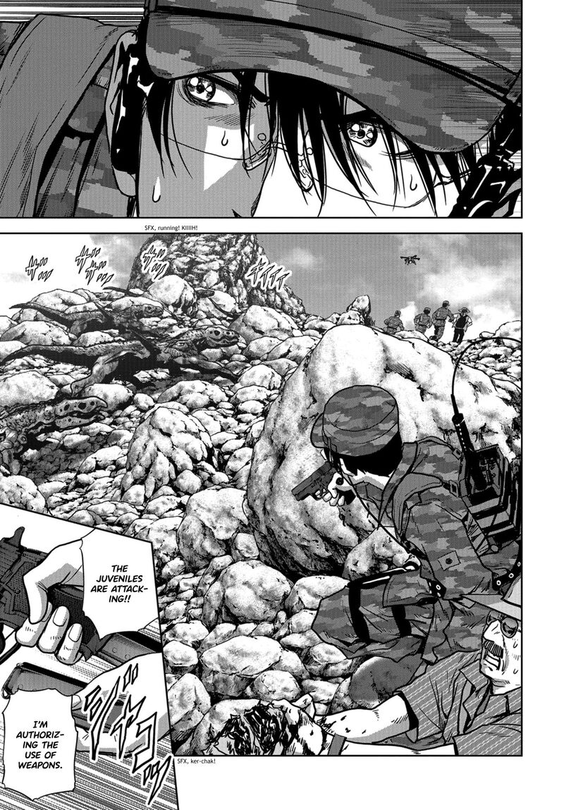Kaijuu Jieitai Task Force For Paranormal Disaster Management Chapter 9 Page 39