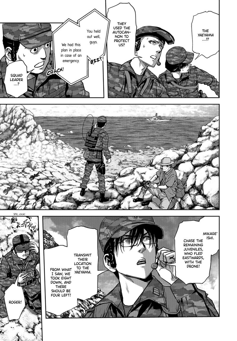 Kaijuu Jieitai Task Force For Paranormal Disaster Management Chapter 9 Page 56