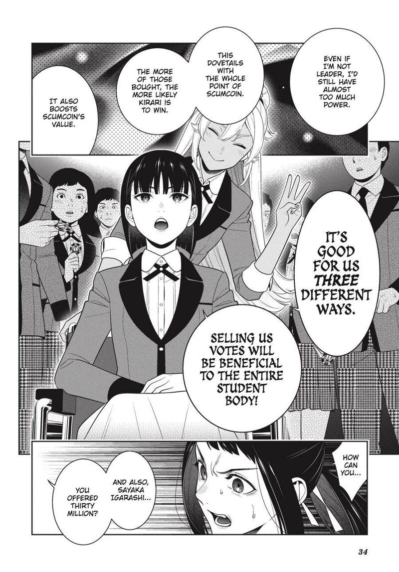 Kakegurui Chapter 90 Page 34