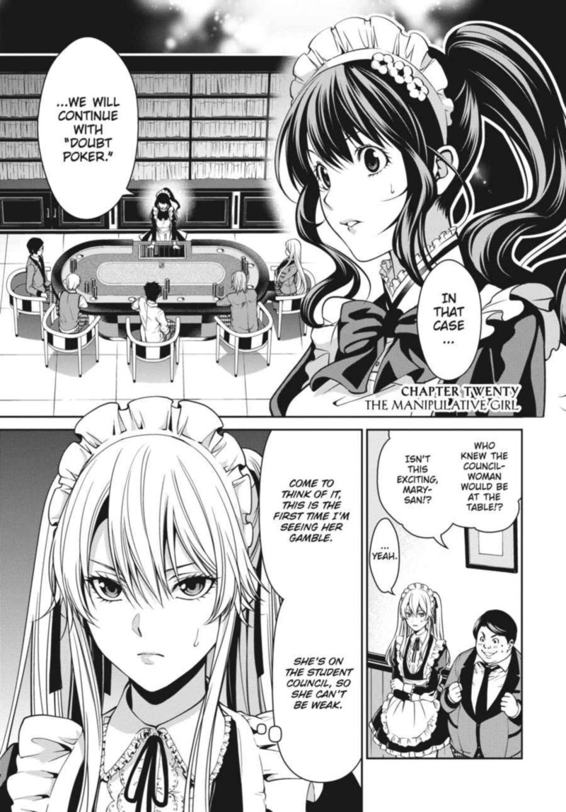 Kakegurui Futago Chapter 20 Page 1