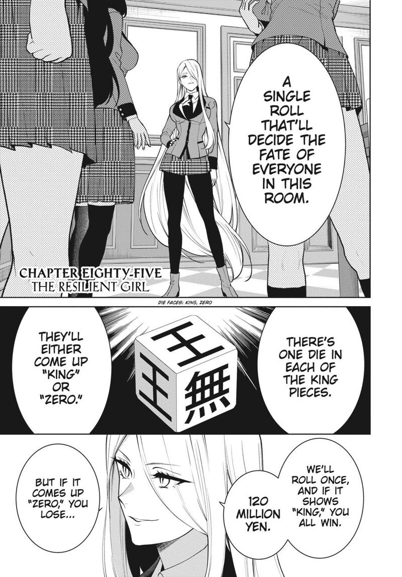 Kakegurui Futago Chapter 85 Page 1