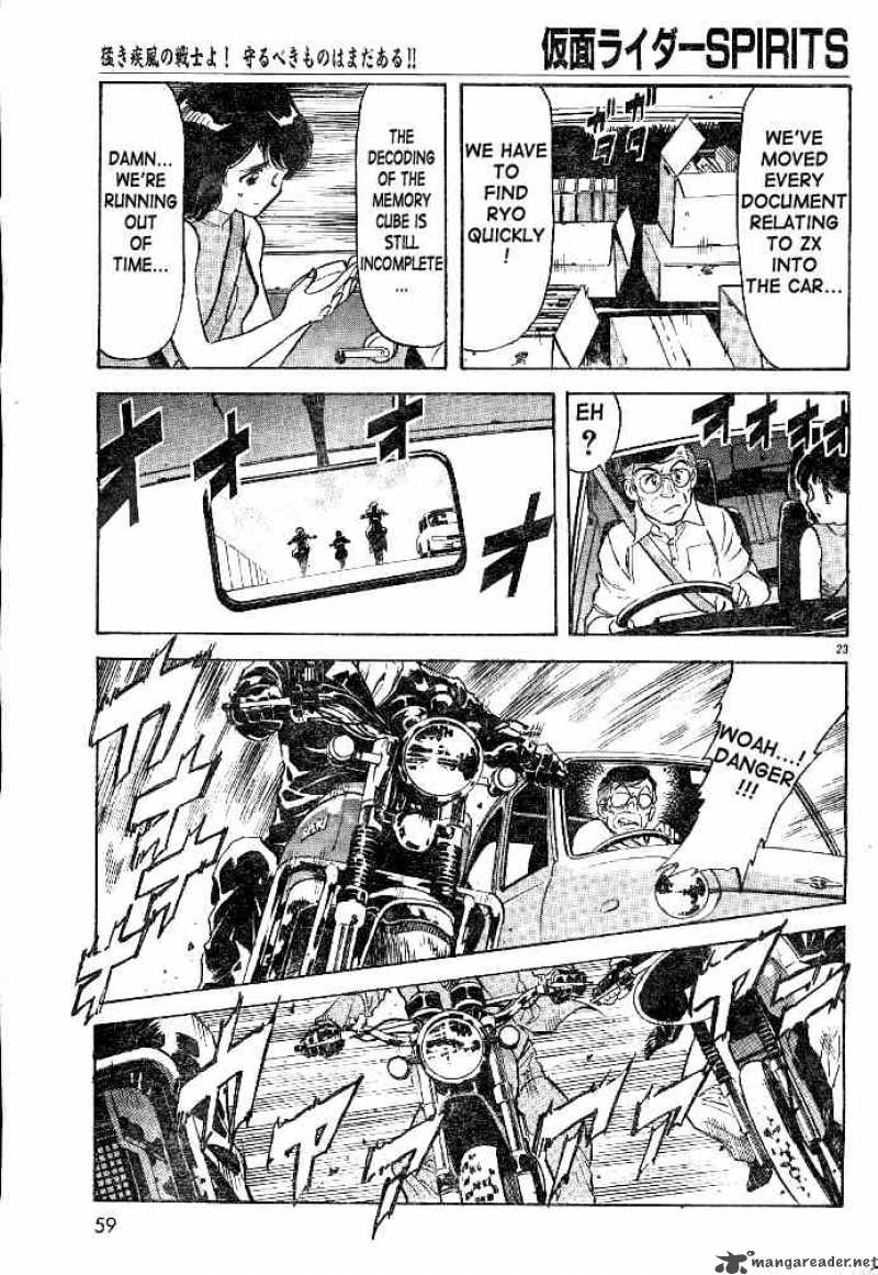 Kamen Rider Spirits Chapter 33 Page 23
