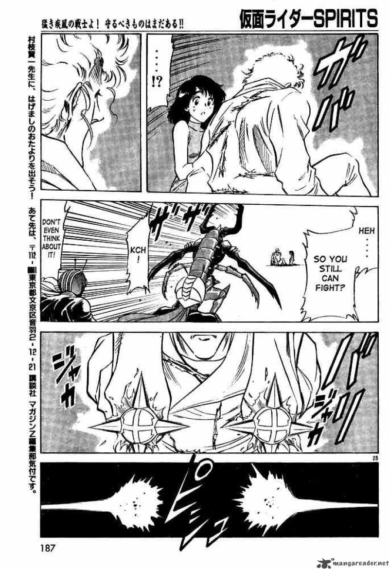 Kamen Rider Spirits Chapter 34 Page 22