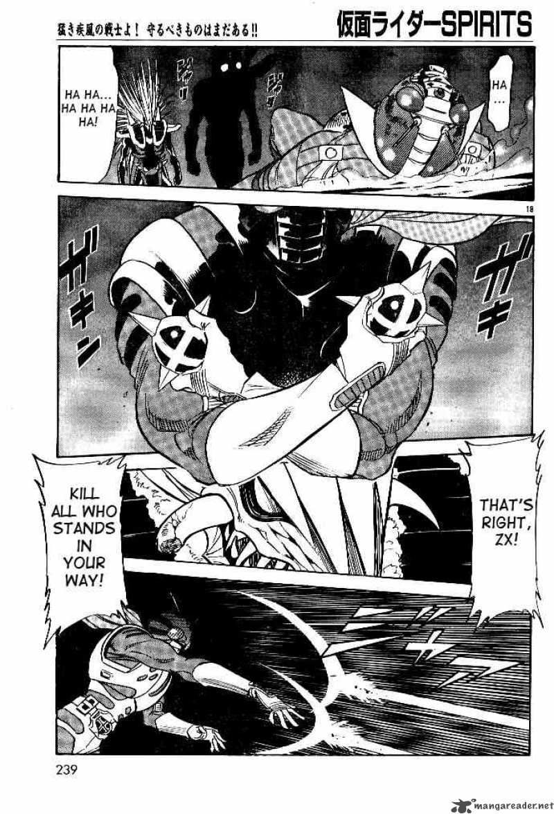 Kamen Rider Spirits Chapter 38 Page 18