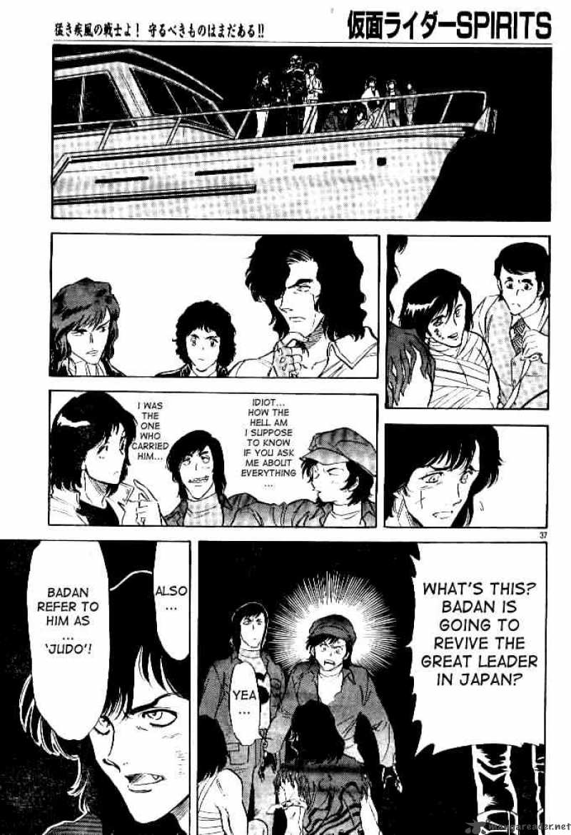 Kamen Rider Spirits Chapter 40 Page 34