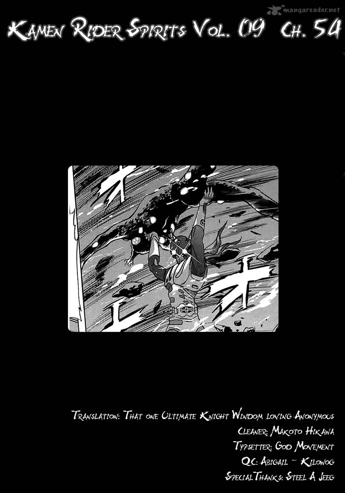 Kamen Rider Spirits Chapter 54 Page 20