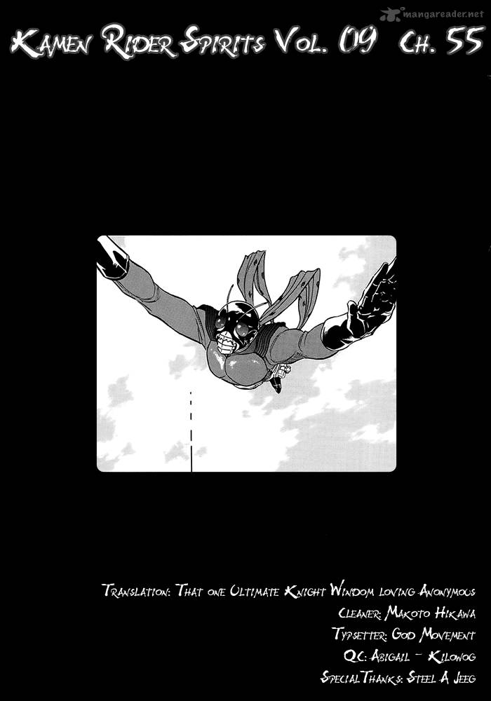 Kamen Rider Spirits Chapter 55 Page 36