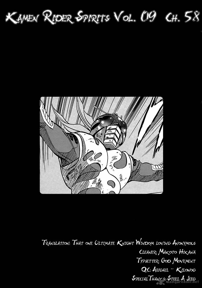 Kamen Rider Spirits Chapter 58 Page 49