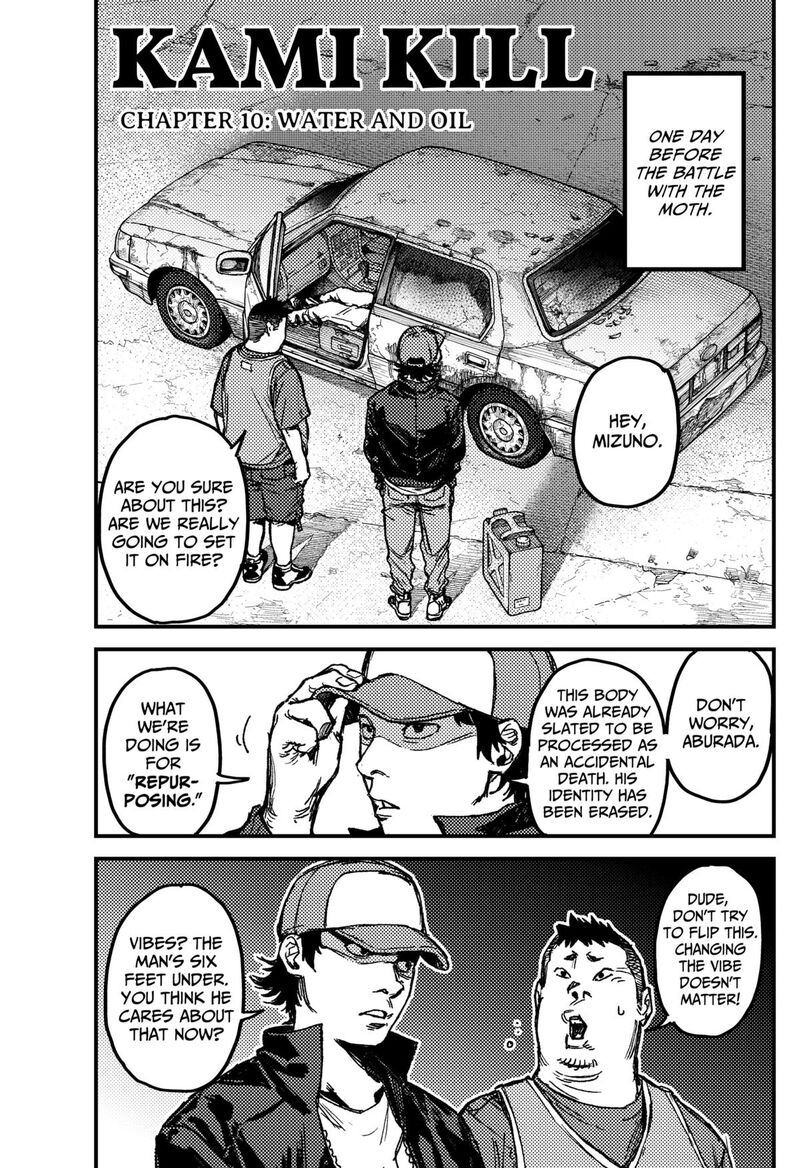 Kami Kill Chapter 10 Page 1