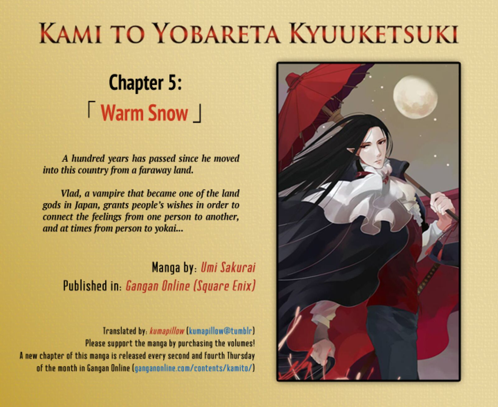 Kami To Yobareta Kyuuketsuki Chapter 5 Page 1