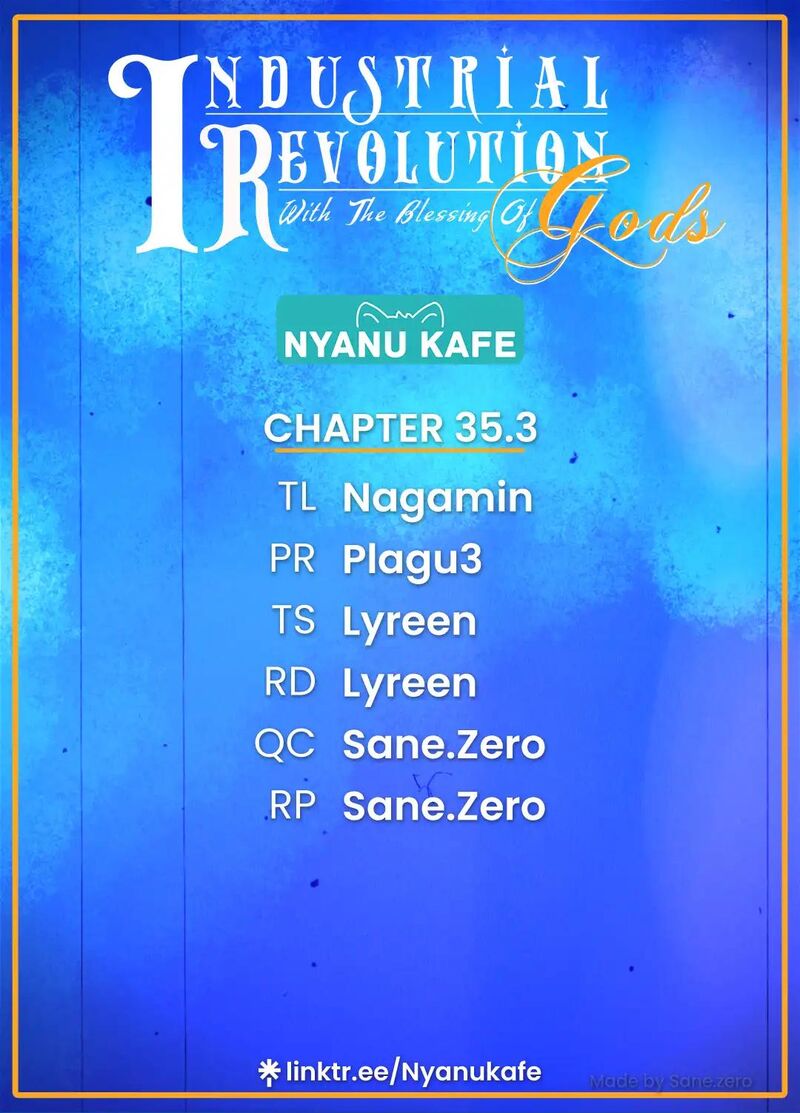 Kamigami No Kago De Seisan Kakumei Chapter 35c Page 1