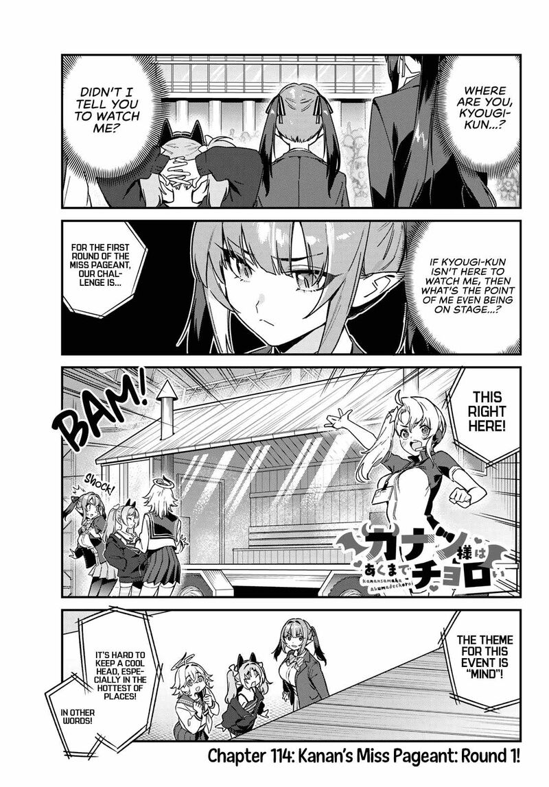 Kanan Sama Wa Akumade Choroi Chapter 114 Page 2