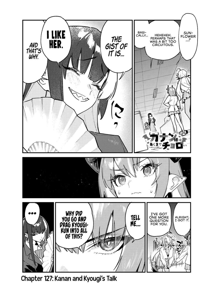 Kanan Sama Wa Akumade Choroi Chapter 127 Page 2