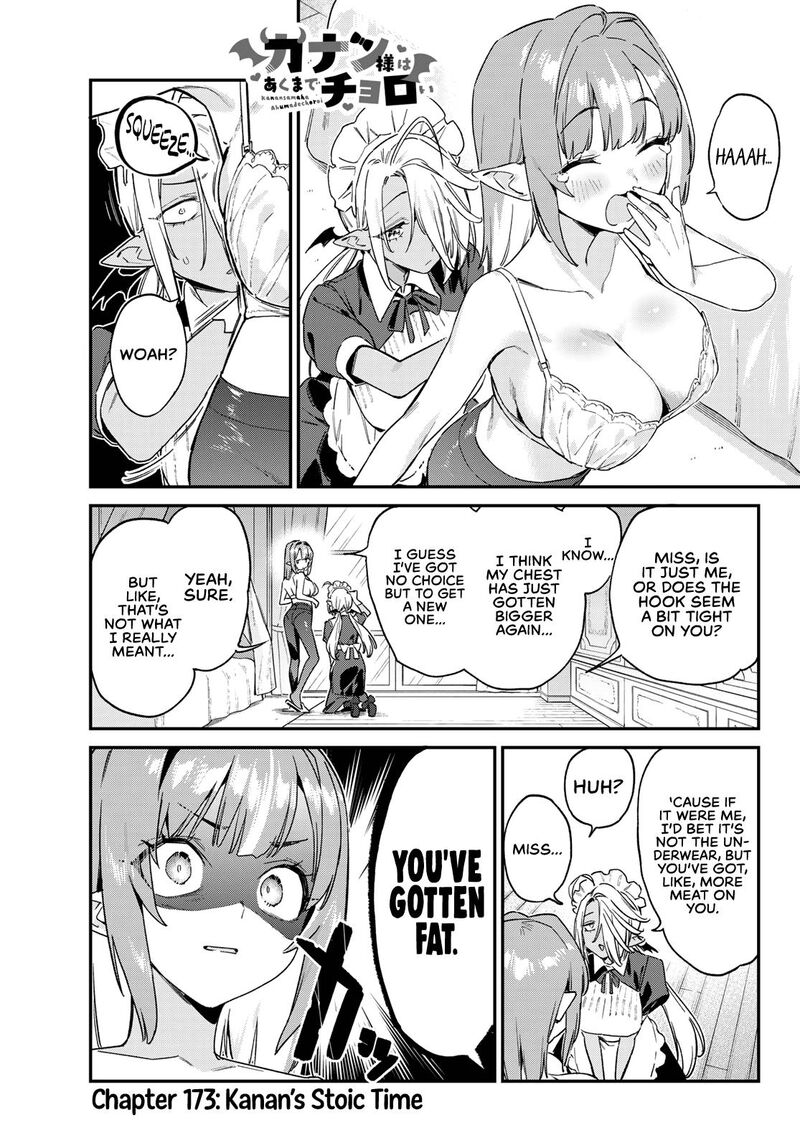 Kanan Sama Wa Akumade Choroi Chapter 173 Page 2