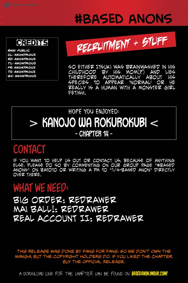 Kanojo Wa Rokurokubi Chapter 14 Page 24