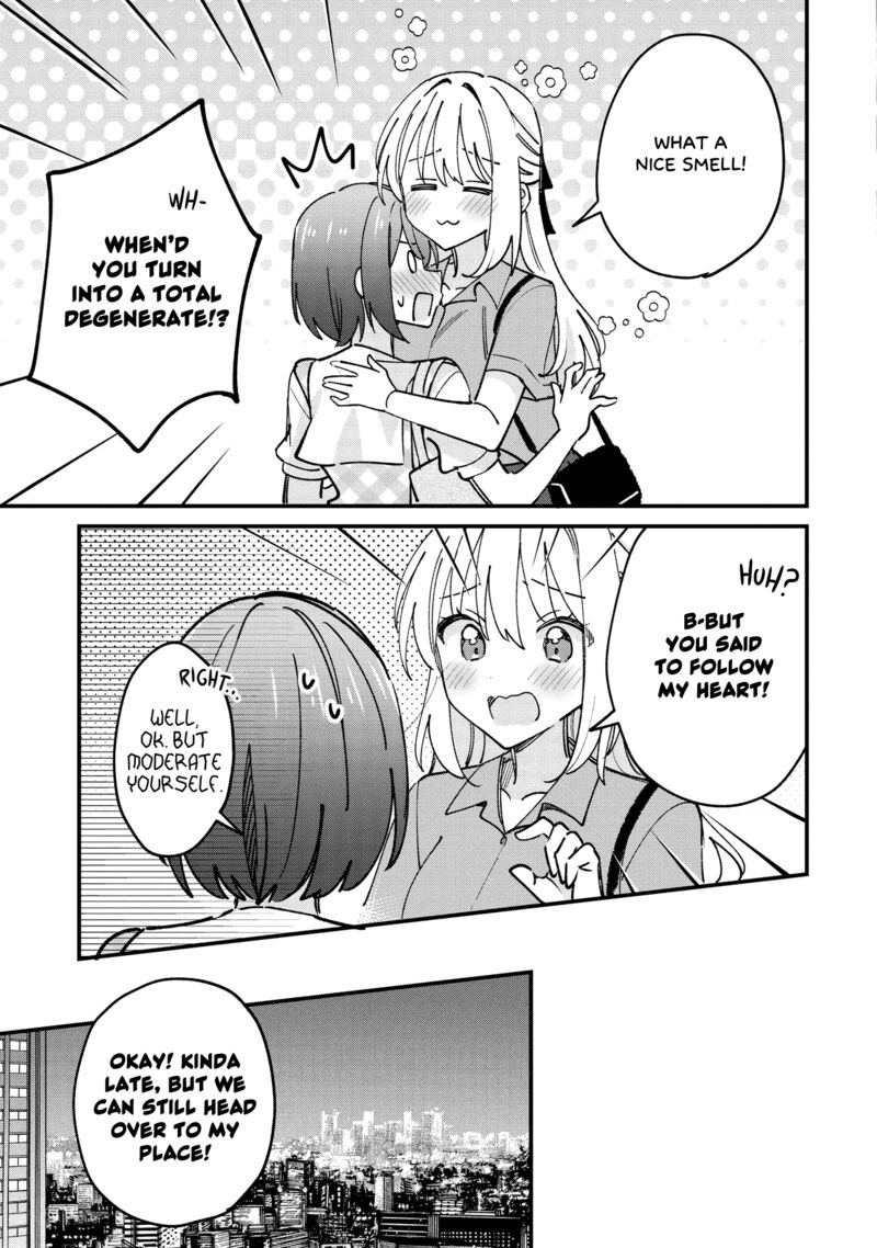 Kao Dake Yoi Classmate Ga Yatara To Guigui Kuru Yuri No Hanashi Chapter 8 Page 15