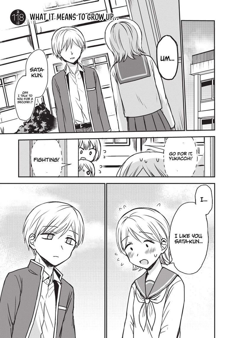 Kao Ni Denai Kashiwada San To Kao Ni Deru Ota Kun Chapter 118 Page 2