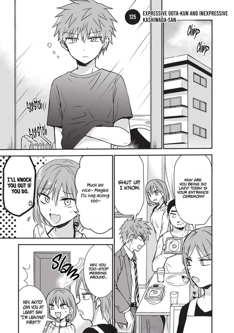 Kao Ni Denai Kashiwada San To Kao Ni Deru Ota Kun Chapter 125 Page 2