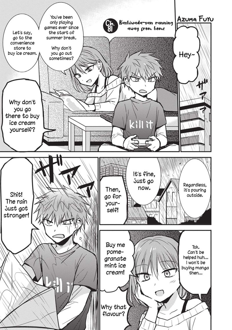 Kao Ni Denai Kashiwada San To Kao Ni Deru Ota Kun Chapter 81 Page 1