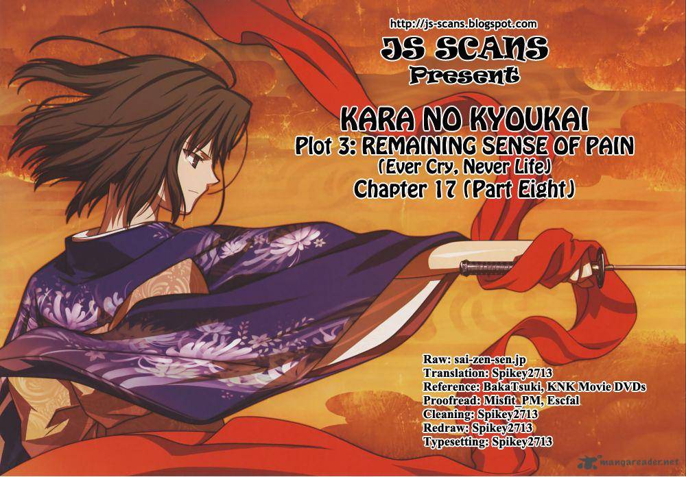 Kara No Kyoukai The Garden Of Sinners Chapter 17 Page 30