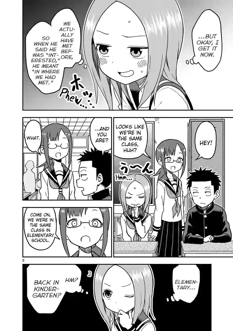 Karakai Jouzu No Moto Takagi San Chapter 100 Page 6