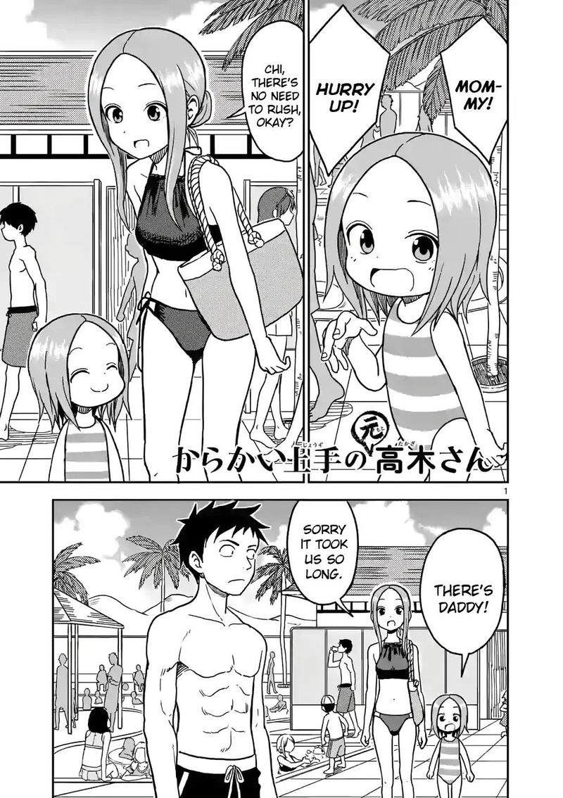 Karakai Jouzu No Moto Takagi San Chapter 101 Page 1