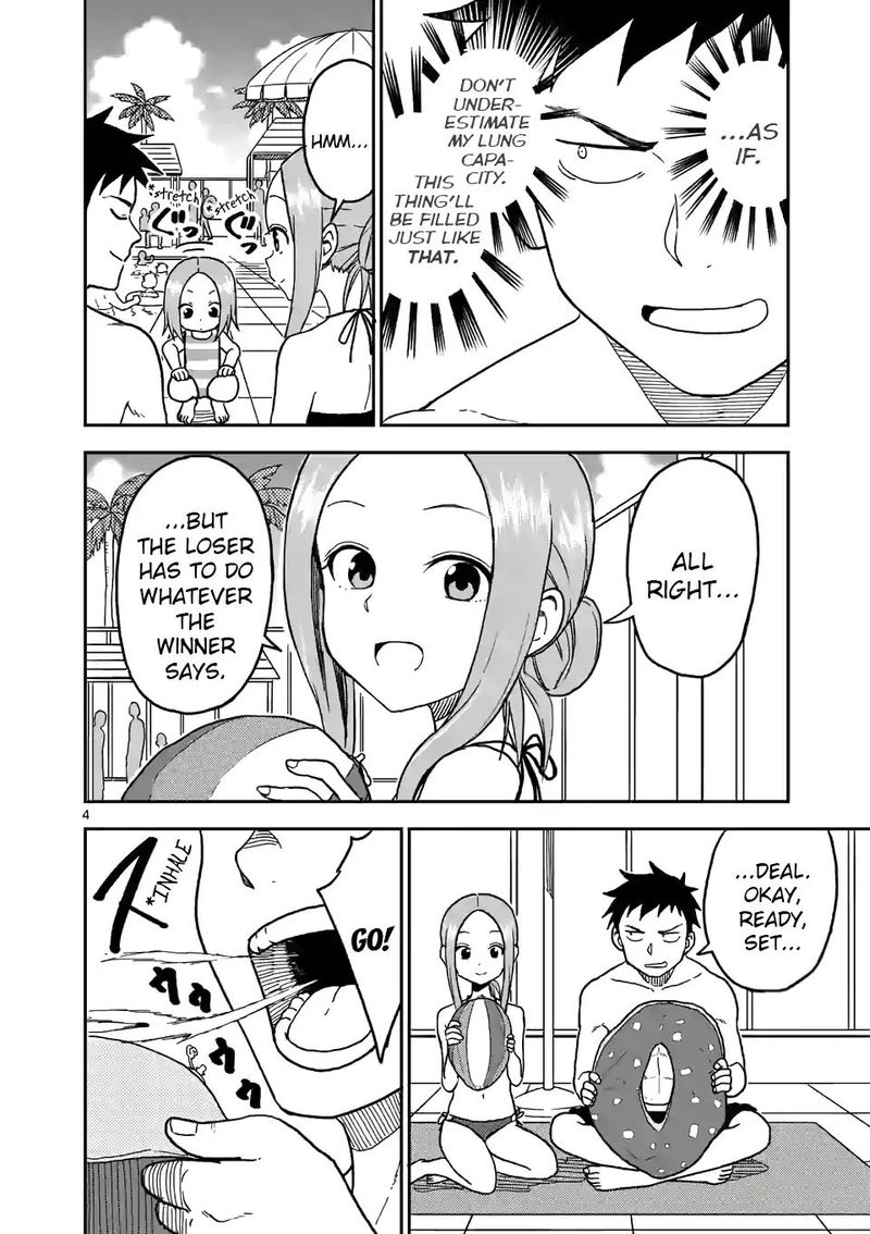 Karakai Jouzu No Moto Takagi San Chapter 101 Page 4