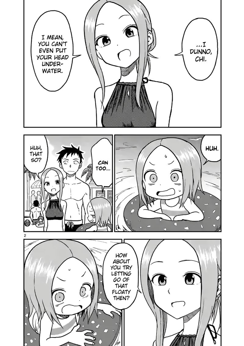 Karakai Jouzu No Moto Takagi San Chapter 102 Page 2