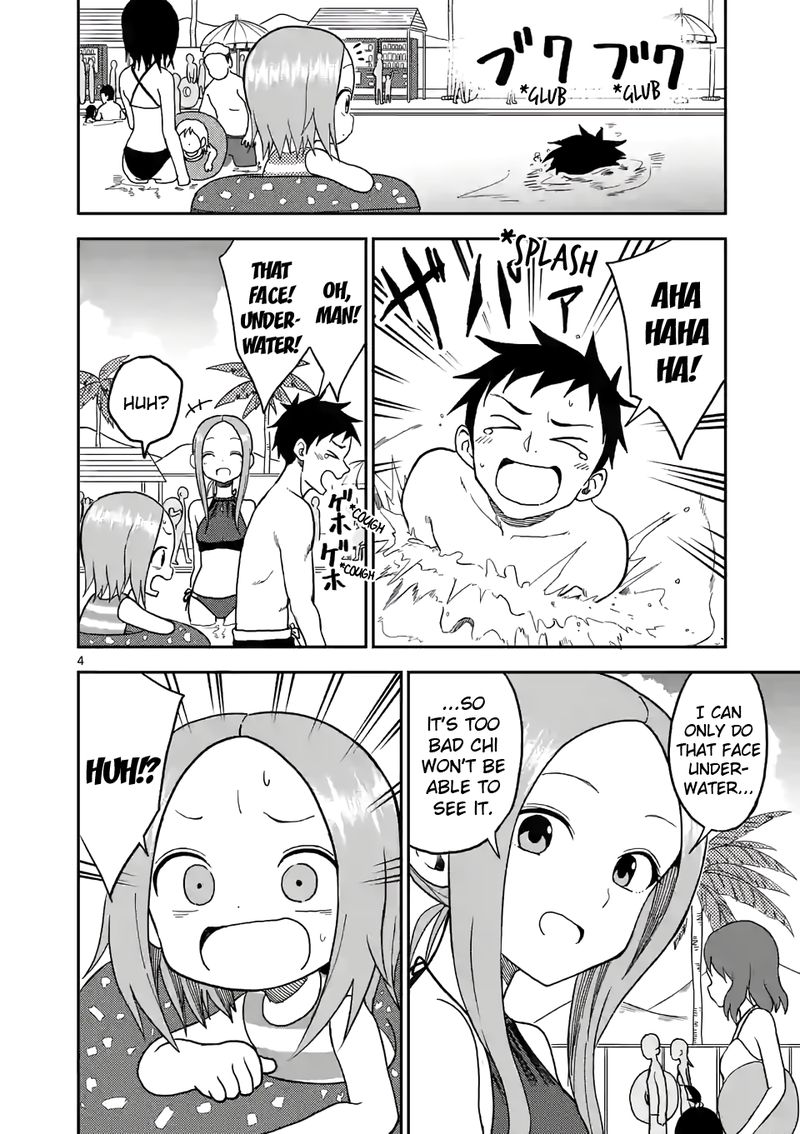 Karakai Jouzu No Moto Takagi San Chapter 102 Page 4