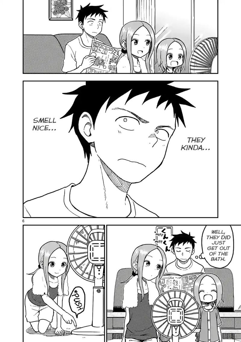 Karakai Jouzu No Moto Takagi San Chapter 104 Page 6