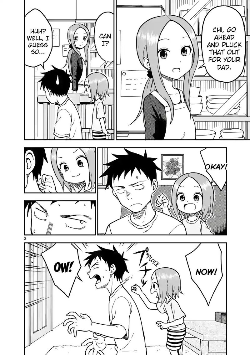 Karakai Jouzu No Moto Takagi San Chapter 105 Page 2