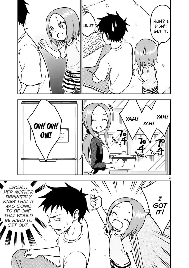 Karakai Jouzu No Moto Takagi San Chapter 105 Page 3