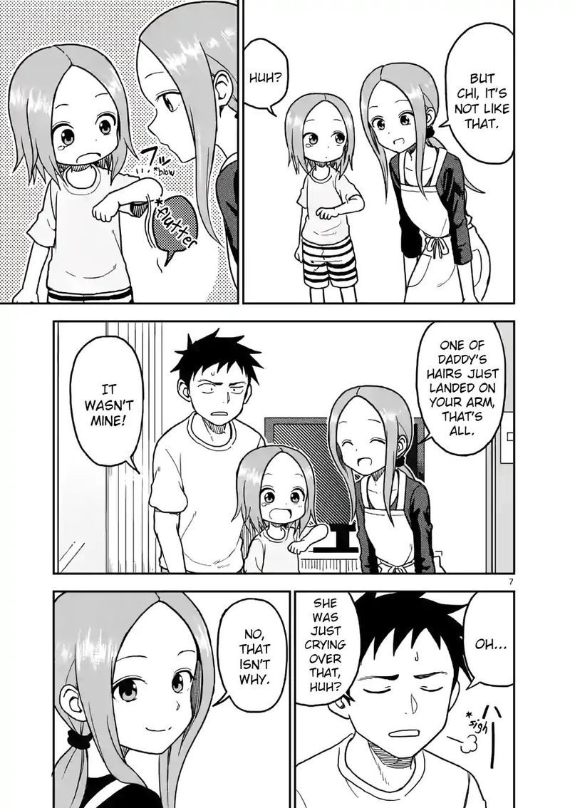 Karakai Jouzu No Moto Takagi San Chapter 105 Page 7