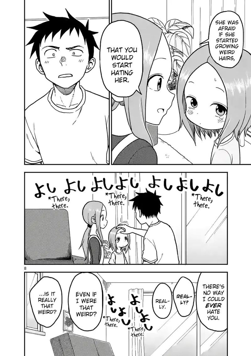 Karakai Jouzu No Moto Takagi San Chapter 105 Page 8